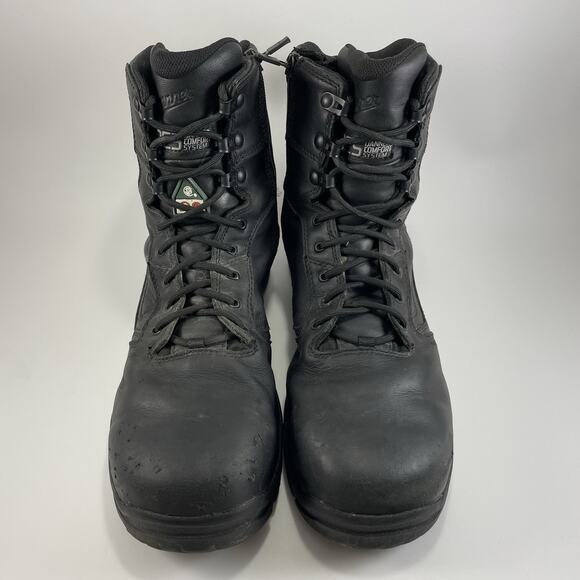 Danner Lookout EMS/CSA Side-Zip 8" Non-Metallic Toe NMT Boot Mens Size 10.5 D - Picture 11 of 12